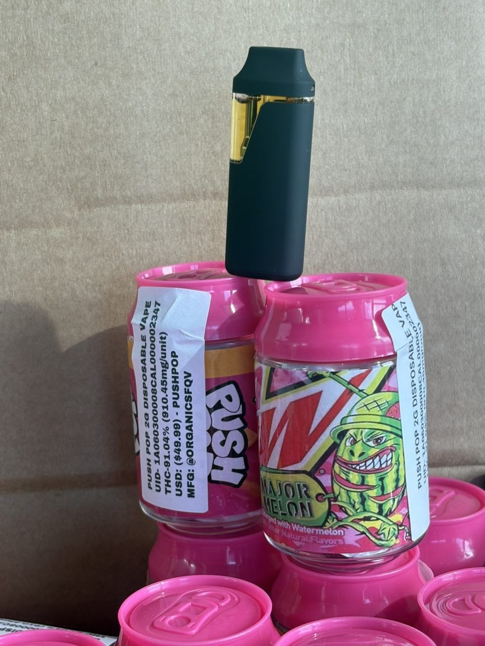 PUSH POPS 2G DISPOSABLES
