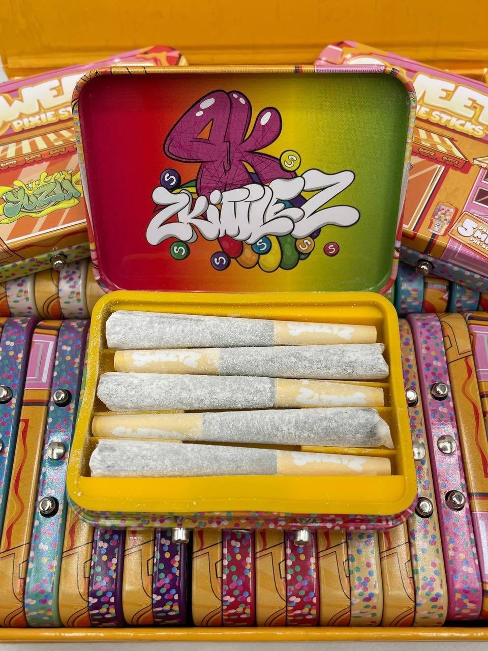 ⬆️PIXIE STICKS BY SWEETZ 5PK PRE-ROLLS 🍬‼️ view 2